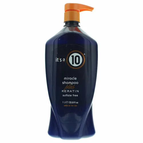It's A 10 Miracle Shampoo 1l – Pflege für alle Haartypen - Hochwertiges Shampoo in 1l Flasche, ideal für die tägliche Haarpflege. Sorgt für geschmeidiges, glänzendes Haar und erleichtert das Entwirren.