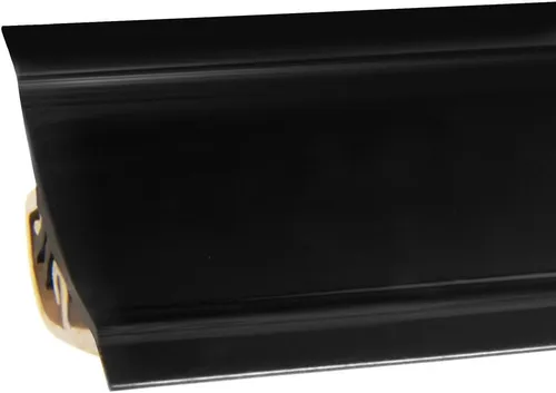 HOLZBRINK Abschlussleiste HOLZBRINK Küchenabschlussleiste Küchenleiste Schwarz 23x23mm 1,5 m, selbstklebend, PVC, 1-St., Schwarz Wandabschlussleiste Arbeitsplatten 23x23mm 1,5 m