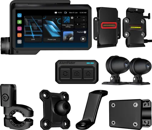 FC-Moto M2-QR Bundle 5 Universal Motorrad Multimediasystem von FC-Moto