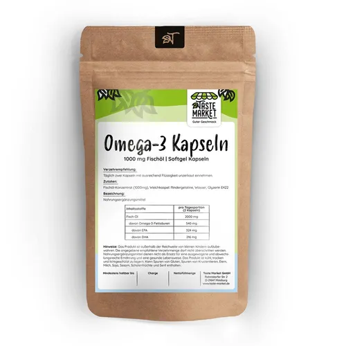 Taste Market Omega 3 Kapseln