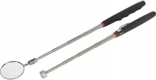 LED-Inspektionsspiegelklemme mit Magnetgreifer