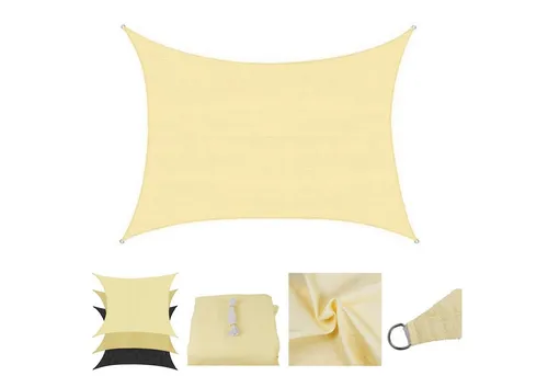 Melko Sonnenschutzsegel 2x4m – UV-resistent & reißfest - Erleben Sie entspannten Schatten mit dem Melko Sonnenschutzsegel. Ideal für Garten, Balkon oder Camping. Das reißfeste Material sorgt für Langlebigkeit und optimalen Luftaustausch. In verschiedenen Farben erhältlich.
