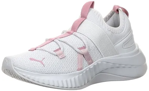 PUMA SOFTRIDE SERA ALT WNS Laufschuh, Gr. 41 - Sportliche Laufschuhe in Feather Gray-Poised Pink-Mauve Mist, ideal für Läufer mit neutraler Pronation und normalem Dämpfungsgrad.