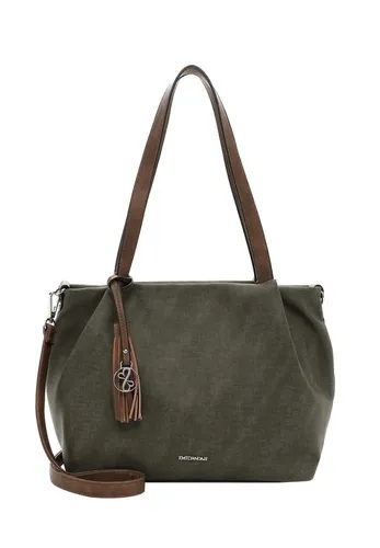 EMILY & NOAH Shopper E&N Elke, stilvoller Damen-Shopper - Shopper in edlem Uni-Design mit abnehmbarem Umhängeriemen, ideal für den Alltag und perfekt für selbstbewusste Frauen, die ihren individuellen Stil unterstreichen möchten.