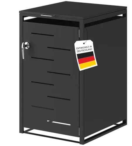 STEELSØN Mülltonnenbox Diorus 240L, abschließbar von STEELSØN