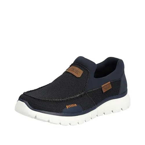 Rieker Herren Halbschuhe B6651 in blau von Rieker