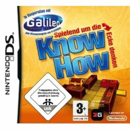 Know-How: Spielend um die Ecke denken Nintendo DS, NDS, Neu/OVP