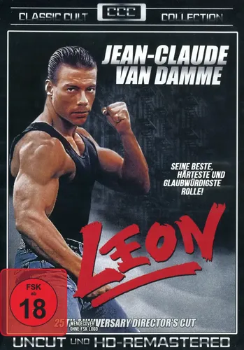 Leon - Uncut - Remastered (1990)[DVD/FSK 18/Neu/OVP] Jean-Claude van Damme