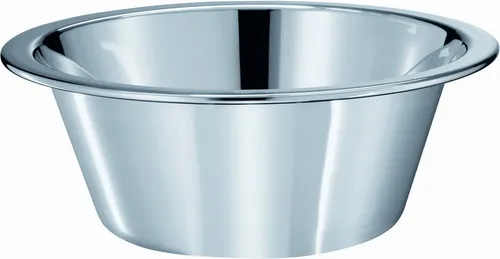 RÖSLE Schüssel Küchenhelfer - Schalen & Schüsseln, hochwertige Edelstahl-Schüssel mit praktischem Ausgießer und rutschfestem Boden für sicheres Arbeiten in der Küche.