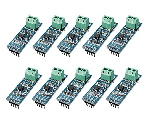 Fasizi 10 x 5 V MAX485 / RS485 Modul TTL auf RS-485 MCU Entwicklungsplatine