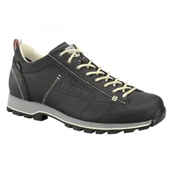 DOLOMITE DOL Shoe 54 Low Fg GTX black/alloy - 40.5 - Wanderschuhe mit wasserdichter GORE-TEX Membran und elegantem Design, ideal für Stadt und Gelände. Bequemer Vintage-Look mit flexibler Sohle für jeden Schritt.