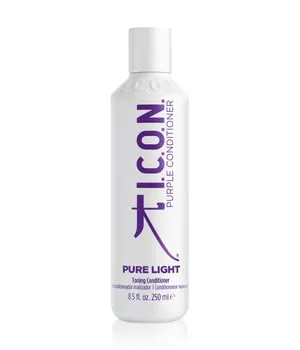 Icon Pure Light Purple Conditioner 250 ml - Conditioner für blondiertes Haar, entfernt Gelbstiche und schützt die Haarfarbe. Mit Seetang und Aminosäuren für stärkere, glänzende Haare.