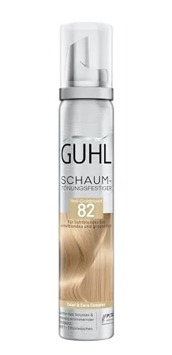 GUHL Schaum-Tönungsfestiger 82 Hell-Goldblond Schaumfestiger 100 ml