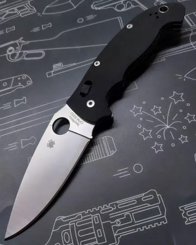 Spyderco Manix 2 XL G10 CPM-S-30V Stahl black schwarz Made in USA Taschenmesser