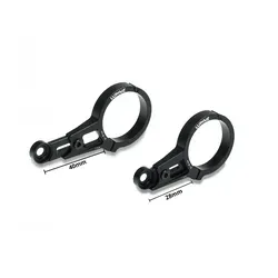 Flexmount Schnellspanner 31.8mm - Sonstiges Fahrradzubehör, verstellbarer Aluminiumhalter für Lupine Lampen, ideal für dickere Vorbauten und Bosch Smartphone Hub.