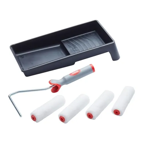 ProDec Advance 6-teiliges Ice Fusion Mini-Farbrollen-Set, 4 x Rollen