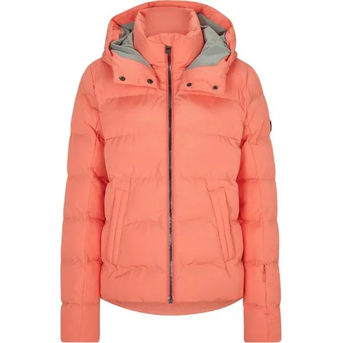 ZIENER Damen Unterjacke TUSJA lady - Modische Skijacke - Skijacken mit umweltfreundlicher CLOMAX HALO MicroDown für überragende Wärmeleistung und atmungsaktiver AQUASHIELD Membran für trockenen Komfort auf der Piste.