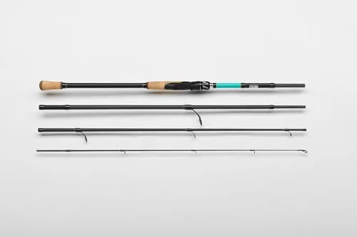 Fishing-King Tackle Spin Zander/Hecht 4tlg. 2,55m 20-80g - Angelruten & Stöcke, kompakte Reiserute für gezieltes Angeln auf Zander und Hecht, ideal für Angler unterwegs.