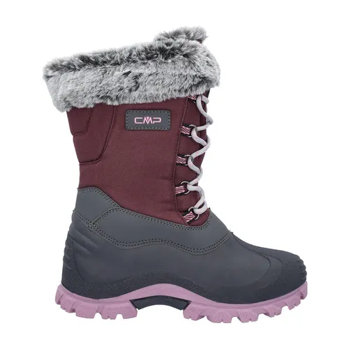 CMP Girl Magdalena Snow Boots plum (C904) 39 - Wasserdichte Après-Ski-Stiefel für Mädchen, ideal für Winteraktivitäten mit warmem Fleecefutter und flexibler TPR-Gummisohle für optimalen Schutz und Komfort.