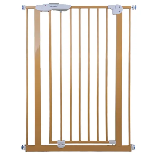 Absperrgitter Treppenschutzgitter beige 75-85 cm für Sicherheit - Sicherheitsgitter für Kinder, 110 cm hoch, ideal für Durchgänge von 75-85 cm. Robuste Bauweise sorgt für zuverlässigen Schutz im Alltag.