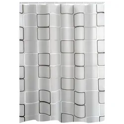 Produktbild Ridder Duschvorhang Modern Retro 240 cm – Stilvoller Schutz für Ihr Bad