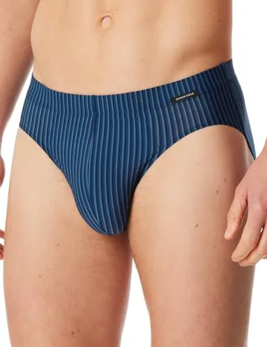 Schiesser Herren Rio Mikrofaser-Pure Micro Slip, blau_183158, 5