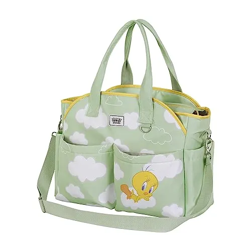 Wickeltasche Looney Tweety in grün von Karactermania