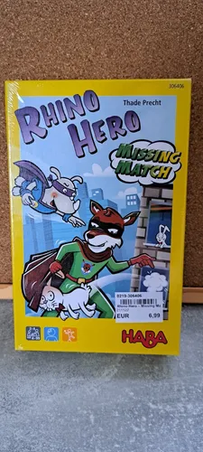 Haba Rhino Hero Missing Match - Gesellschaftsspiel, das für das