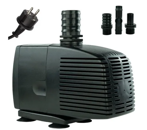 KERRY Teichpumpe 230 V – 3.000 L/H mit 10m Kabel - Teichpumpen für optimale Wasserzirkulation, 3.000 L/H Durchfluss, 280 cm Förderhöhe, energieeffizient und ideal für Gartenprojekte.