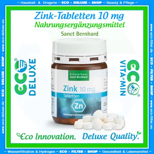 Zink Tabletten 10mg 210 Stück 💯 Immunsystem Abwehrkräfte Knochen 💰SALE🛒