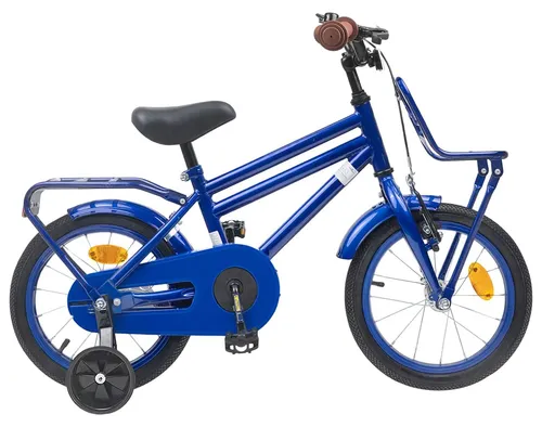 vidaXL Kinderfahrrad 12 Zoll Dunkelblau für 2-4 Jahre