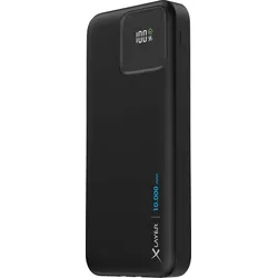 XLayer Powerbank 10.000 mAh - Schwarz - Powerbank mit 4 Ausgängen, ideal für schnelles Laden unterwegs. Mit 2 x USB-C PD20W und 1 x USB-A, perfekt für mehrere Geräte gleichzeitig.