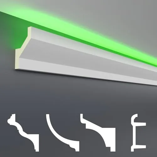 HEXIM LED Stuckleisten Muster