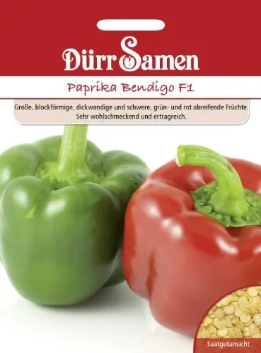Dürr-Samen - Paprika Bendigo F1 Saatgut