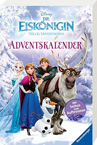 Disney Die Eiskönigin: Adventskalender – Mit Seiten zum Auftrennen - Adventskalender von Disney Die Eiskönigin, mit einzigartigen Auftrennseiten für spannende Überraschungen und festliche Vorfreude.