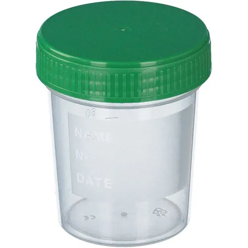 Urinbecher Mit Schraubdeck 100 Stück von Dr. JUNGHANS