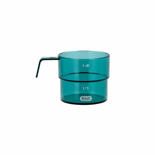 Rosti Deziliter-Messbecher Mensura, Abmessbecher, Kunststoff, Nordic Green 100ml