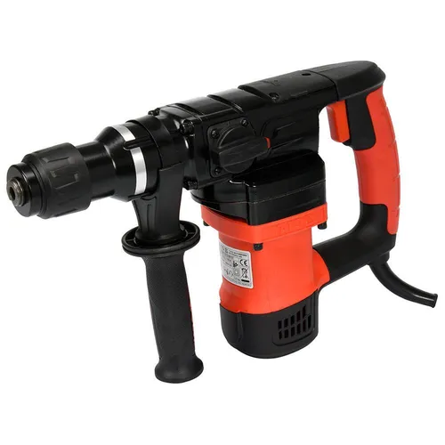 Yato SDS+ Bohrhammer 1100 Watt - 2 Funktionen - Bohrmaschine mit 2 Funktionen, ideal für vielseitige Anwendungen, inkl. Bohrer und Meißel, kraftvoll und robust für professionelle Einsätze.