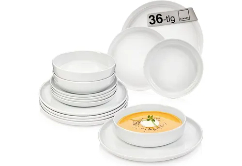 Sänger Tafelservice, 36-teilig, Rund