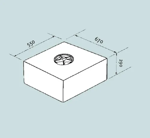 Produktbild Lilie Wassertank SI100