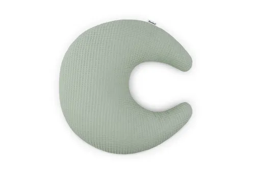 Ehrenkind Dekokissen Mond aus Bio-Baumwolle in grün von Ehrenkind