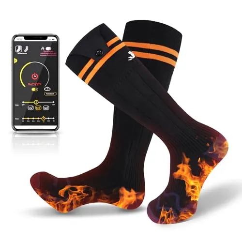Beheizte Socken mit APP-Steuerung