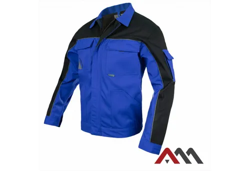 Artmas Arbeitsjacke Arbeitsjacke Baujacke Berufsjacke Schutzjacke Berufskleidung Blau
