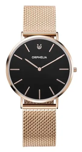 Orphelia Herren Analog Uhr Violiso mit Mesh Edelstahl Armband