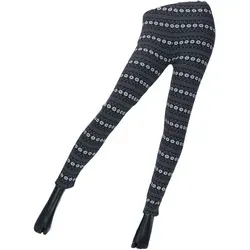 Antonio Winter Leggings Norweger Style Gr. L/XL  schwarz in schwarz von Antonio