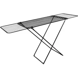 Wäscheständer MAGIC schwarz – Ausziehbarer Wäschetrockner mit 18 Metern Trockenlänge