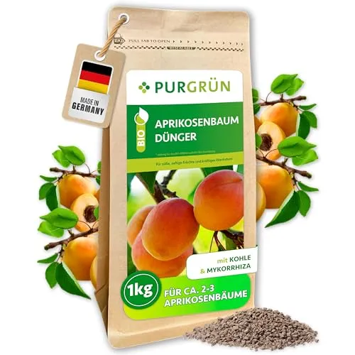 Purgrün Bio-Aprikosenbaum-Dünger 1 kg von Purgrün