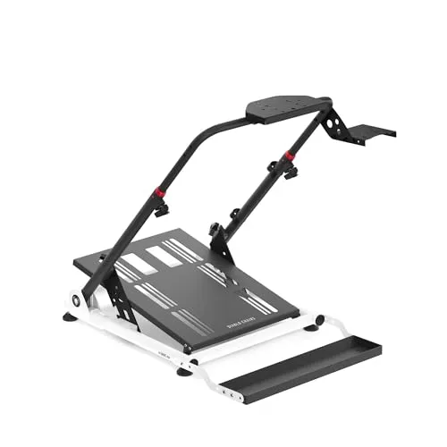 Diablo X-Drive Mini Lenkradständer Für Rennsimulation Kompatibel Mit Den Meisten Modellen Höhen- Und Neigungsverstellbar Schalthebelhalter Klappbar Weiß Kompakt [Not Machine Specific]