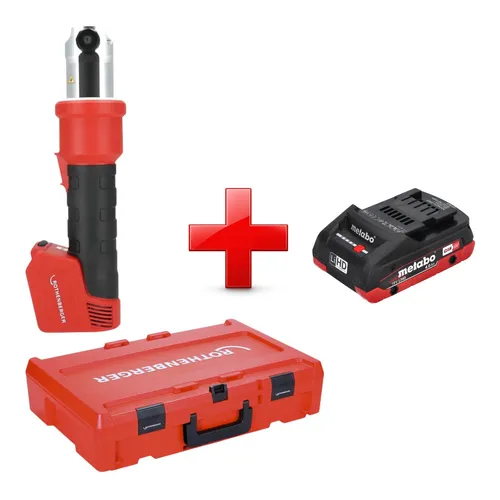 Rothenberger ROMAX NANO Pressmaschine mit Akku und Rocase