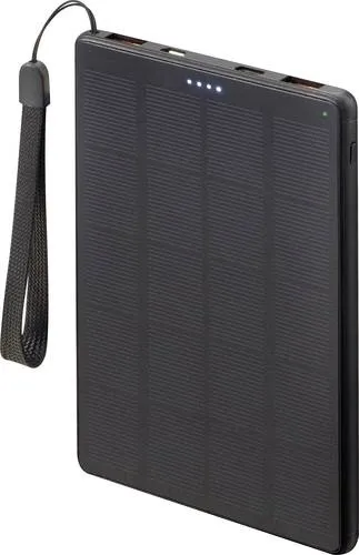 VOLTCRAFT SL-100VC Solar Powerbank 10000 mAh USB PD LiPo Schwarz